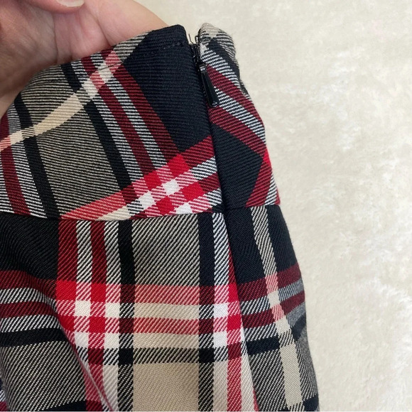 Hanna Anderson plaid academia mini skirt women’s small  school girl - Picture 4 of 5